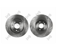 2x Disco freno ventilato 231-03-127 ABAKUS per MERCEDES-BENZ CHRYSLER