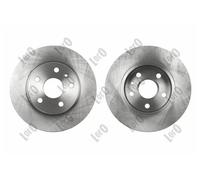 2x Disco freno ventilato 231-03-167 ABAKUS per OPEL SAAB CHEVROLET