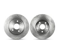 2x Disco freno ventilato 231-03-167 ABAKUS per SAAB OPEL CHEVROLET