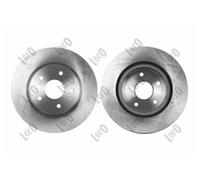 2x Disco freno ventilato 231-03-182 ABAKUS per SUZUKI GRAND VITARA II