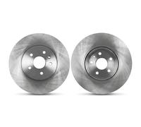 2x Disco freno ventilato 231-03-197 ABAKUS per OPEL CHEVROLET