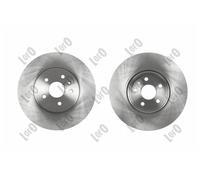 2x Disco freno ventilato 231-03-197 ABAKUS per OPEL CHEVROLET