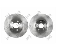 2x Disco freno ventilato 231-03-208 ABAKUS per BMW X5 X6