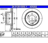 ATE Discofreno 24.0120-0202.1