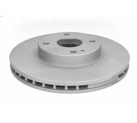 ATE disco freno 24.0124-0164.1 ventilato diametro 258 spessore 24 mm 4 fori