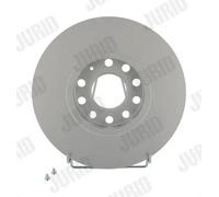 2x Disco freno ventilato 561548JC JURID per AUDI VW SKODA SEAT