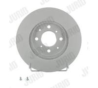 2x Disco freno ventilato 561630JC JURID per ROVER HONDA MG LOTUS