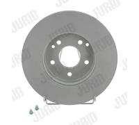 2x Disco freno ventilato 562013JC JURID per MERCEDES-BENZ CLASSE C CLASSE E CLK