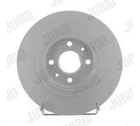 2x Disco freno ventilato 562103JC JURID per RENAULT DACIA