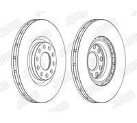 JURID 562205JC-1 Disco freno