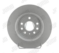 2x Disco freno ventilato 562220JC JURID per CADILLAC SAAB OPEL FIAT