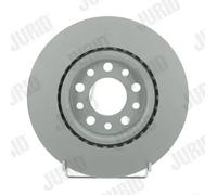 2x Disco freno ventilato 562302JC JURID per ALFA ROMEO 159 SPIDER BRERA