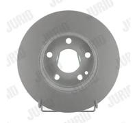 2x Disco freno ventilato 562312JC JURID per MERCEDES-BENZ CLASSE A