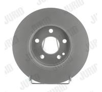 2x Disco freno ventilato 562314JC JURID per MERCEDES-BENZ CLASSE B Sports Tourer