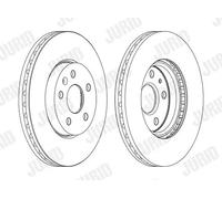 JURID 562462JC-1 Disco freno