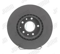 2x Disco freno ventilato 562633JC JURID per MAZDA 6 Hatchback 6 Familiare