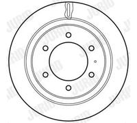 2x Disco freno ventilato 562665JC JURID per OPEL ISUZU