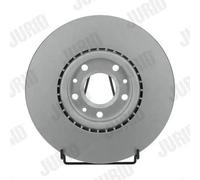 2x Disco freno ventilato 562715JC JURID per PEUGEOT RCZ
