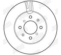 JURID 562754JC Disco freno