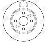 JURID 562787JC Disco freno