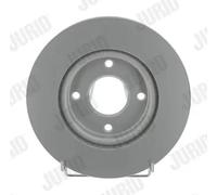 2x Disco freno ventilato 562811JC JURID per NISSAN CUBE TIIDA Hatchback