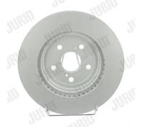 2x Disco freno ventilato 562824JC JURID per LEXUS RX