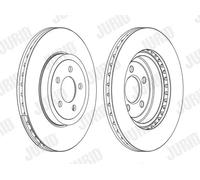 JURID 562868JC-1 Disco freno