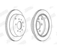 JURID 562985JC Disco freno