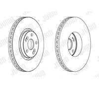 JURID 563025JC-1 Disco freno
