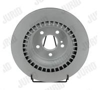 2x Disco freno ventilato 563198JC JURID per MERCEDES-BENZ CLASSE E T-Model CLS