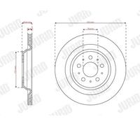 JURID 563659JC-1 Disco freno