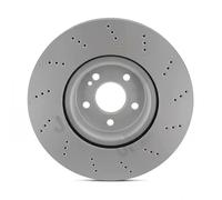 2x Disco freno ventilato 563670JC-1 JURID per MERCEDES-BENZ CLASSE A CLA GLB GLA