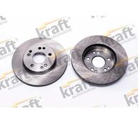 2x Disco freno ventilato 6041030 KRAFT AUTOMOTIVE per MERCEDES-BENZ 190