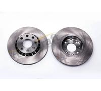 2x Disco freno ventilato 6041590 KRAFT AUTOMOTIVE per OPEL VECTRA A CORSA B