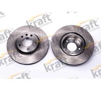 Kraft Automotive Disco freno 6041600 ventilato per Opel Omega A/B - 2 pezzi