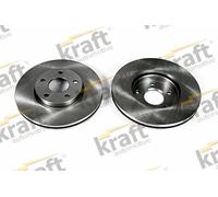 Kraft Automotive Disco freno 6042206 ventilato per Volvo, Ford 2x