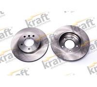 2x Disco freno ventilato 6042611 KRAFT AUTOMOTIVE per BMW 3 Coupé 3 Touring 3