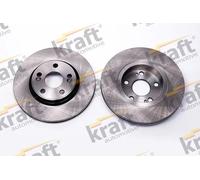2x Disco freno ventilato 6045112 KRAFT AUTOMOTIVE per RENAULT LAGUNA I SAFRANE I