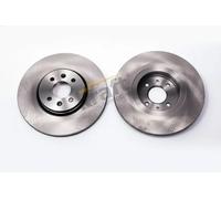 2x Disco freno ventilato 6045470 KRAFT AUTOMOTIVE per RENAULT SCÉNIC II