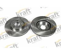 2x Disco freno ventilato 6046430 KRAFT AUTOMOTIVE per VOLVO FORD