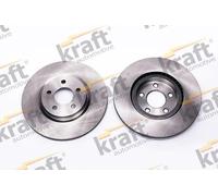 2x Disco freno ventilato 6048580 KRAFT AUTOMOTIVE per CHRYSLER PT CRUISER