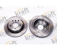 2x Disco freno ventilato 6052630 KRAFT AUTOMOTIVE per BMW 5 5 Touring