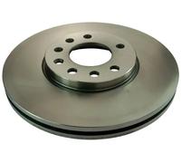 2x Disco freno ventilato B130075 DENCKERMANN per SAAB OPEL