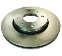 2x Disco freno ventilato B130081 DENCKERMANN per MITSUBISHI VOLVO