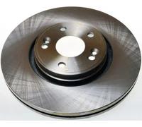 2x Disco freno ventilato B130156 DENCKERMANN per RENAULT LAGUNA II