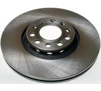 2x Disco freno ventilato B130162 DENCKERMANN per AUDI SKODA SEAT