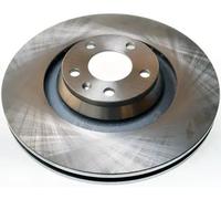 Denckermann Disco freno B130257 ventilato per Audi A6 C6 Avant - 2 pezzi