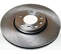 2x Disco freno ventilato B130371 DENCKERMANN per SAAB OPEL