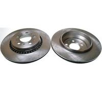 2x Disco freno ventilato B130397 DENCKERMANN per VOLVO XC90 I XC90 I VAN