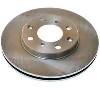 2x Disco freno ventilato B130411 DENCKERMANN per HONDA CAPA LOGO JAZZ II